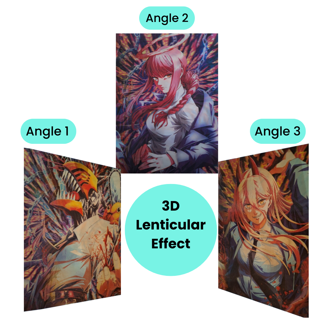 3D Anime Poster