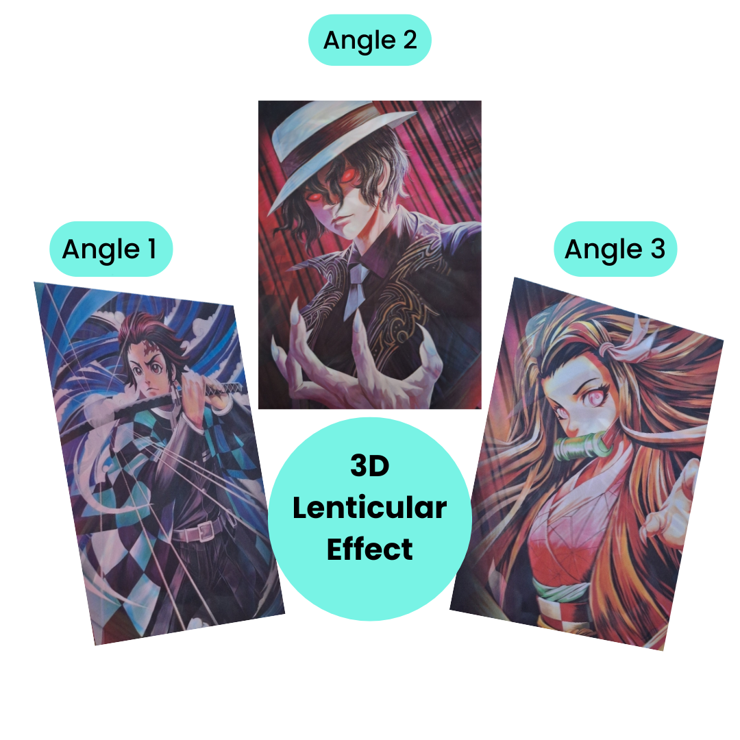 3D Anime Poster